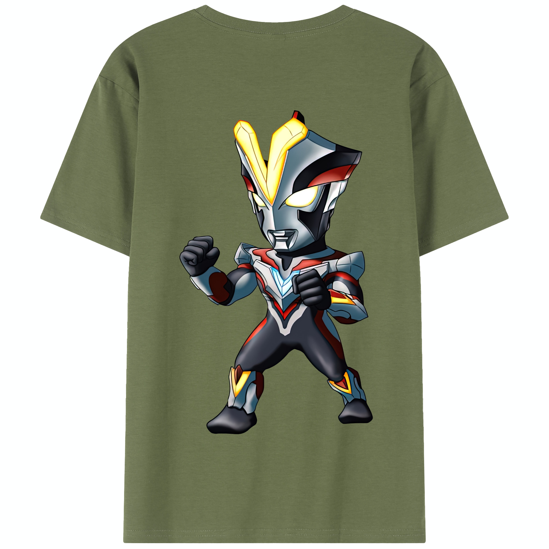 （画像用） ウルトラマン Ultraman 綿100％半袖Tシャツ（背面プリント）